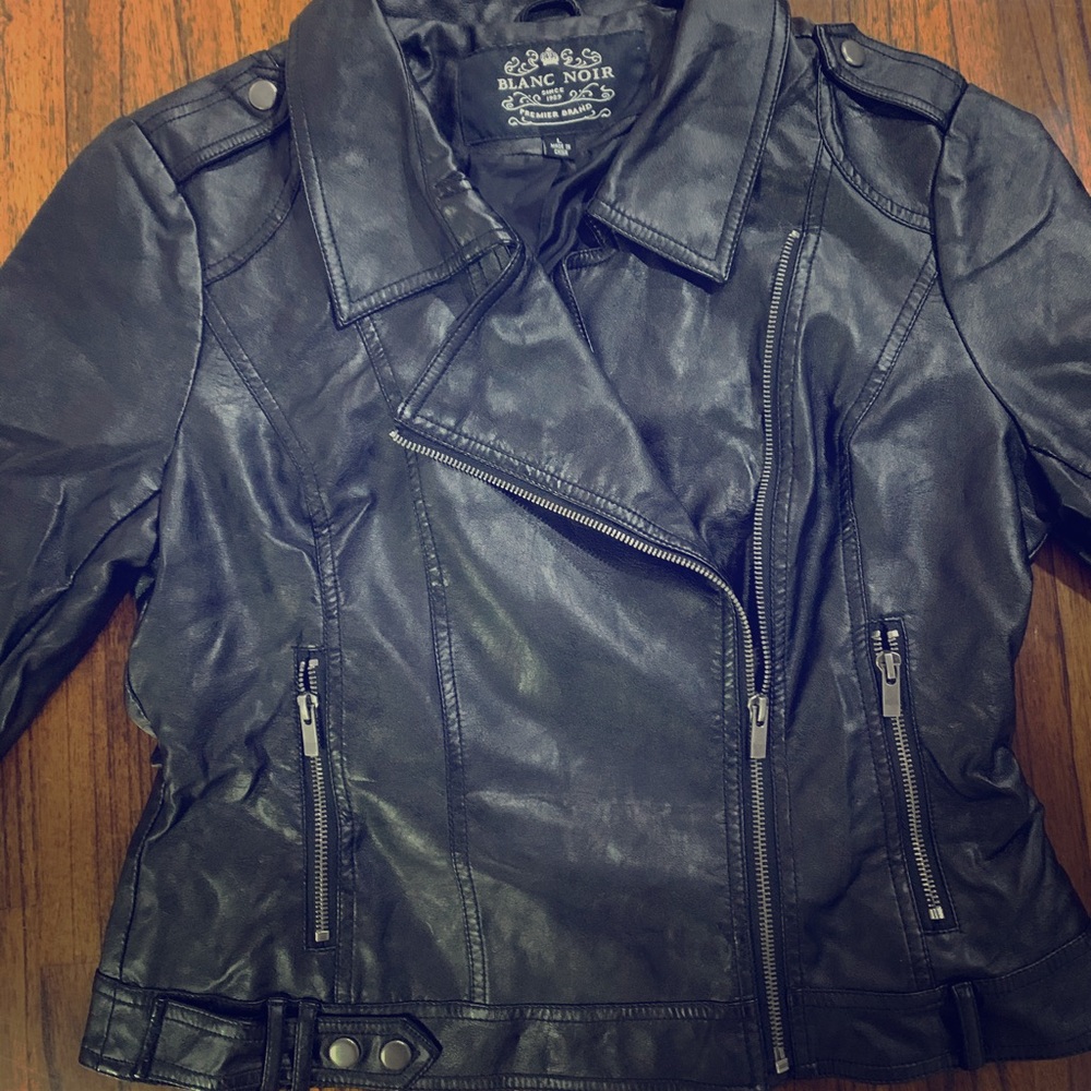 Faux Leather Jacket